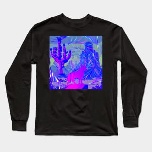 all seeing cactus Long Sleeve T-Shirt